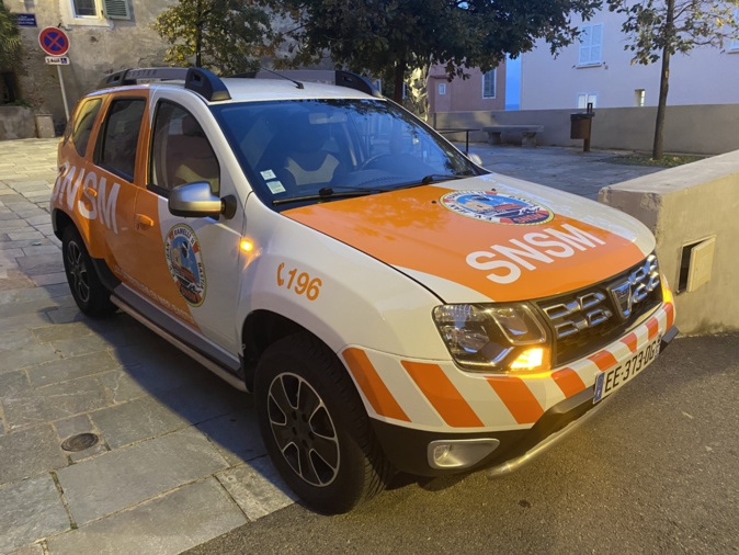 Le nouveau véhicule de la SNSM de Bastia. Crédits Photo : Pierre-Marie Luciani