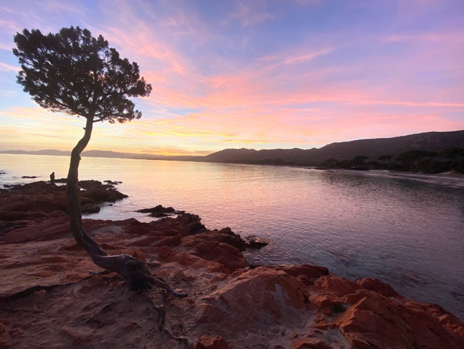 La photo du jour : quand le soir descend sur Palumbaghja La photo du jour : quand le soir descend sur Palumbaghja