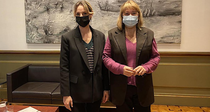 Antonia Luciani et Natàlia Garriga Antonia Luciani et Natàlia Garriga