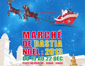 Le marché de Noël s'installe à Bastia Le marché de Noël s'installe à Bastia