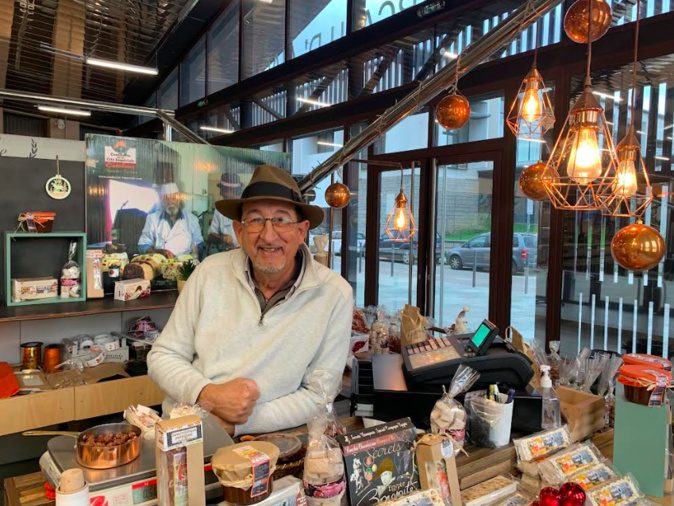 Fabien Gambini de l’épicerie « U Cintu » Fabien Gambini de l’épicerie « U Cintu »