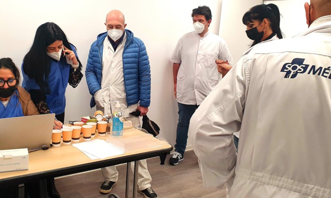 Quelques volontaires étaient présents pour cette matinée de lancement. Quelques volontaires étaient présents pour cette matinée de lancement.