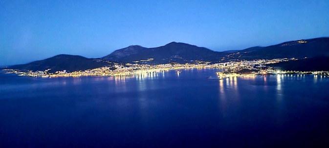 La photo du jour : Ajaccio vu ciel La photo du jour : Ajaccio vu ciel