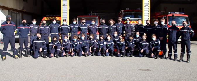 Les sections des jeunes sapeurs-pompiers 4ème année du Fiumorbu-Oriente et de Balagne Les sections des jeunes sapeurs-pompiers 4ème année du Fiumorbu-Oriente et de Balagne