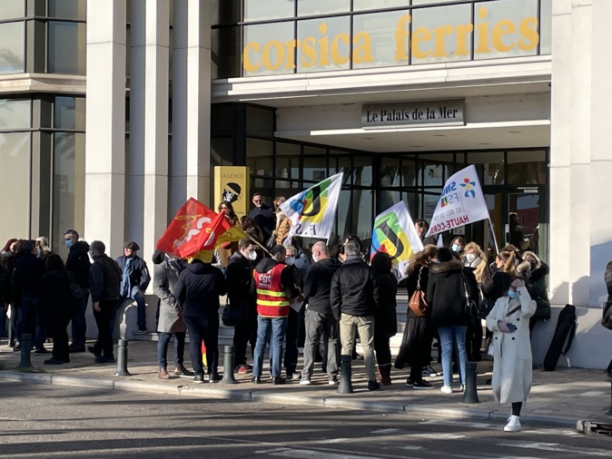 La manifestation du 13 janvier à Bastia La manifestation du 13 janvier à Bastia