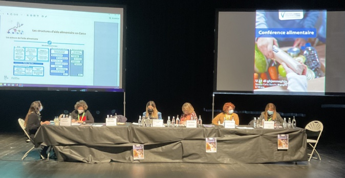 La conférence alimentaire lancée par la Collectivité de Corse. La conférence alimentaire lancée par la Collectivité de Corse.