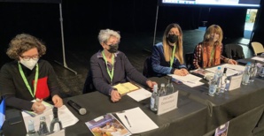 Lors de la Conférence alimentaire.