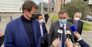 Yannick Jadot et Gilles Simeoni. Yannick Jadot et Gilles Simeoni.