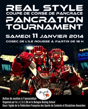 1re Coupe de Corse de Pancrace et combats de K1 Rules samedi à L'Ile-Rousse 1re Coupe de Corse de Pancrace et combats de K1 Rules samedi à L'Ile-Rousse