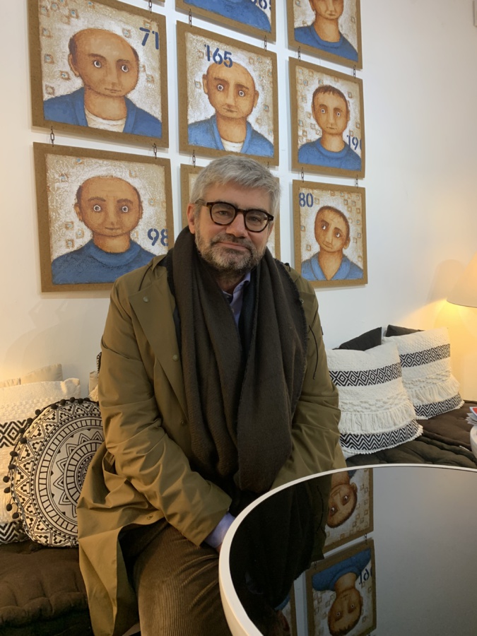 Jacques de Saint Victor que CNI a rencontré à la Galerie Noir et blanc, partenaire du Festival italien. Jacques de Saint Victor que CNI a rencontré à la Galerie Noir et blanc, partenaire du Festival italien.