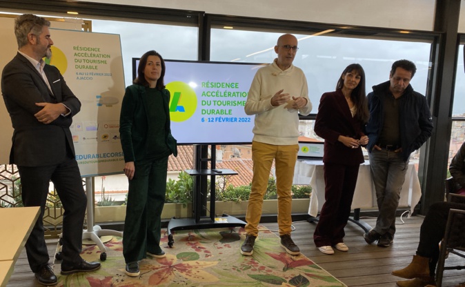 Le lancement ce 7 février à Ajaccio de la résidence d’accélération du tourisme durable Le lancement ce 7 février à Ajaccio de la résidence d’accélération du tourisme durable