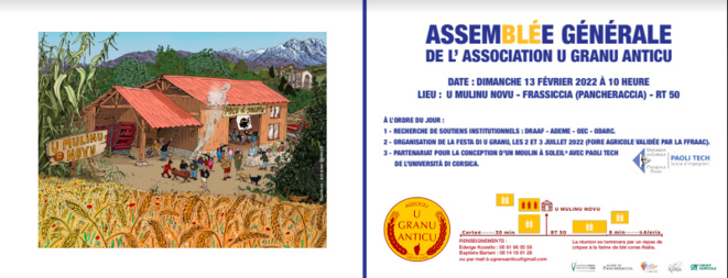 L'association U Granu Anticu en assemblée générale ce 13 febreir à Frassiccia