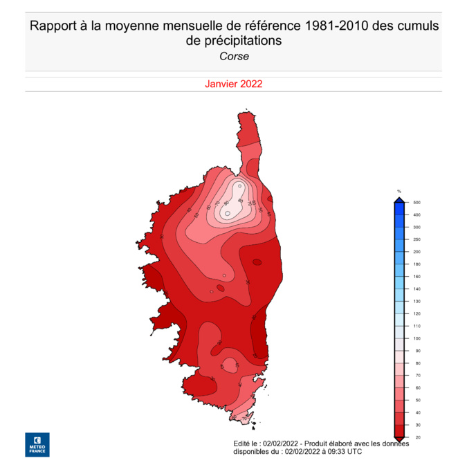 Mois de janvier très sec en Corse : l'agriculture attend le retour d’une pluie nourricière