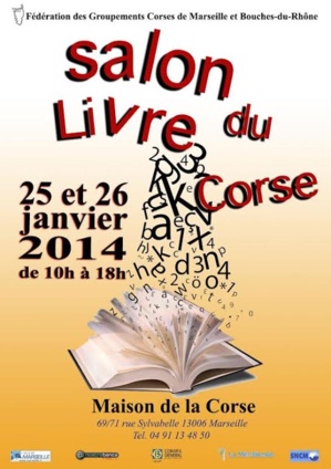 Le Salon du Livre Corse les 25 et 26 Janvier à Marseille