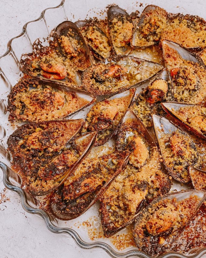 A table : moules gratinées avec la petite cuisine de Marie A table : moules gratinées avec la petite cuisine de Marie