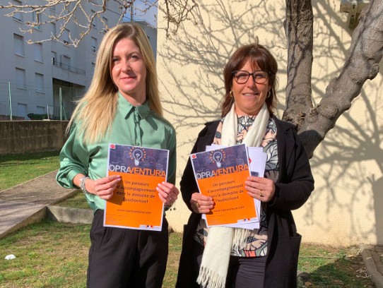 Auriane Jegou et François Huguet ont présenté le projet OpraVentura