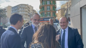 Julien Morganti avec Edouard Philippe et Laurent Marcangeli à Bastia. Photo CNI. Julien Morganti avec Edouard Philippe et Laurent Marcangeli à Bastia. Photo CNI.