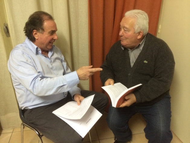 Jacques Billard et Pierre Santoni Jacques Billard et Pierre Santoni