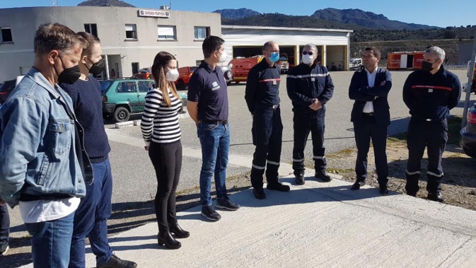 Les stagiaires ont été accueillis par Hyacinthe Vanni, président du SIS 2B Les stagiaires ont été accueillis par Hyacinthe Vanni, président du SIS 2B