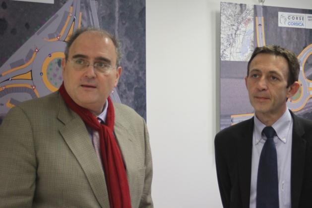 Paul Giacobbi et Alexandre Sarrola