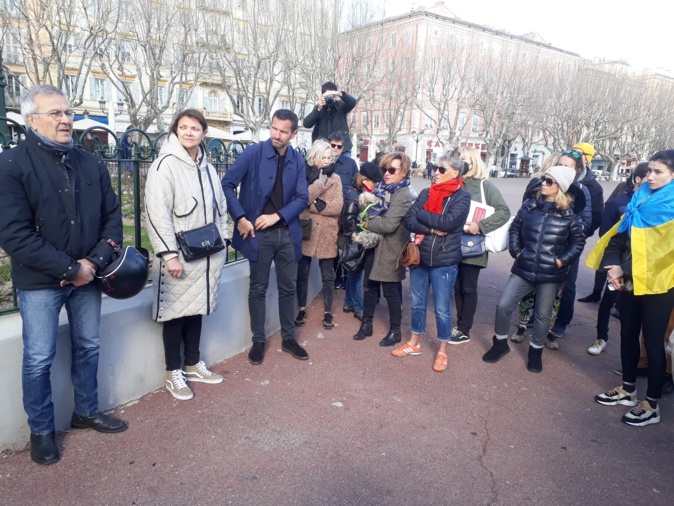 Bastia : rassemblement pour la paix en Ukraine Bastia : rassemblement pour la paix en Ukraine