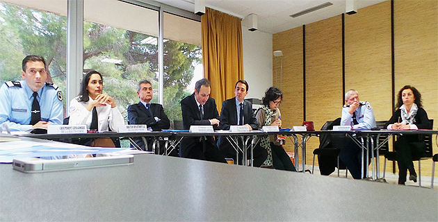 Alain Rousseau, préfet de Haute-Corse, et Dominique Alzeari, procureur de la République à Bastia, ont également présenté les chiffres de la délinquance en Haute-Corse