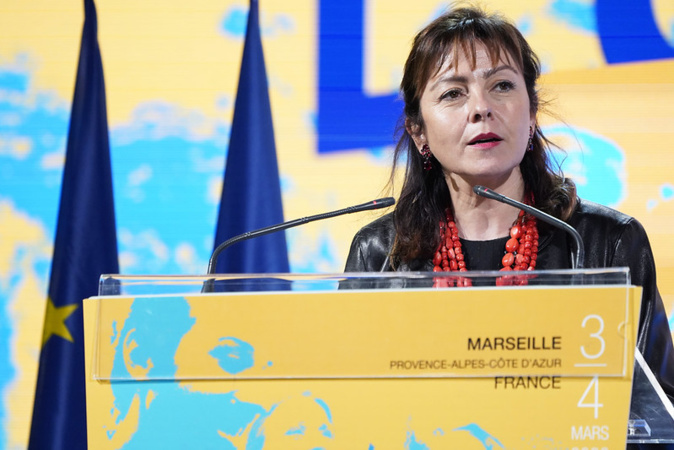 Carole Delga, présidente du Conseil régional d’Occitanie et présidente de Régions de France. Photo CoR.