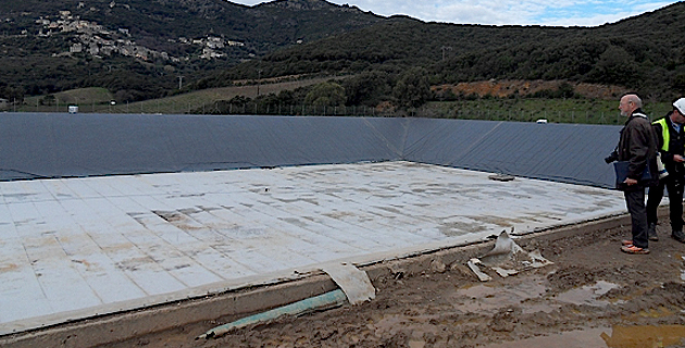 Rogliano : Travaux de réhabilitation du réservoir de Stullone