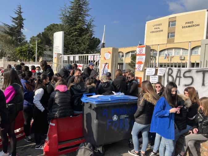 Le lycée de Montesoro à Bastia Le lycée de Montesoro à Bastia
