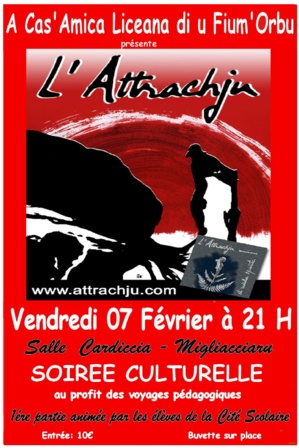 Lycéee du Fium'Orbu : Soirée culturelle au profit des voyages pédagogiques Lycéee du Fium'Orbu : Soirée culturelle au profit des voyages pédagogiques