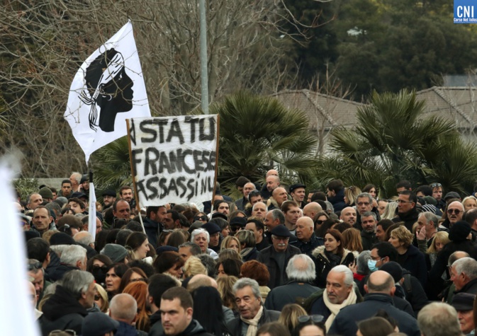 La manifestation de dimanche 6 mars à Corte La manifestation de dimanche 6 mars à Corte