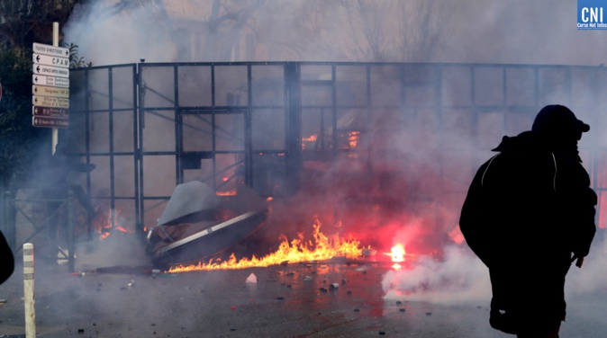 Corte, manifestation de dimanche 6 mars. Photo Michel Luccioni Corte, manifestation de dimanche 6 mars. Photo Michel Luccioni
