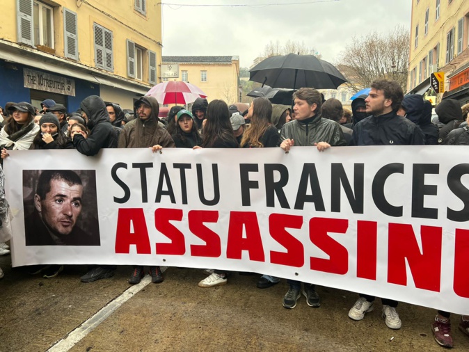 Manifestation de soutien à Yvan Colonna à Bastia : notre direct 