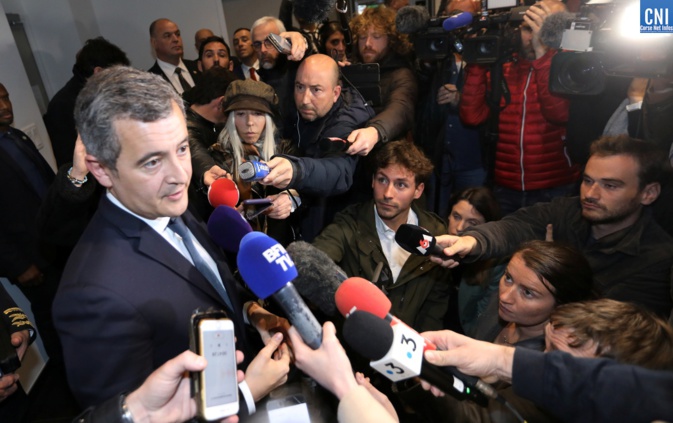 Gérald Darlanin à l'issue des réunions de ce mercredi. Photo Michel Luccioni