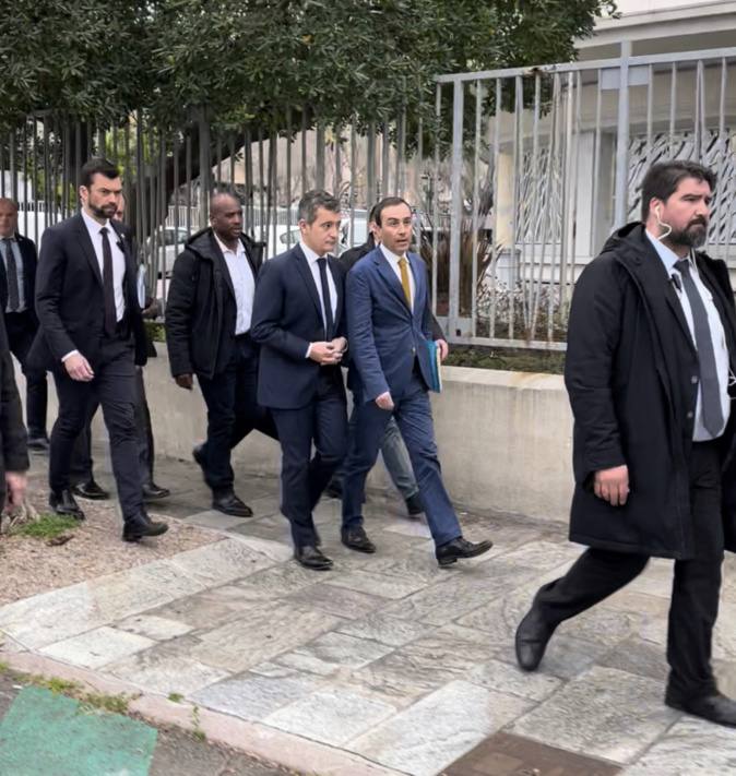 Le ministre de l’Intérieur se dirige vers la CCI Le ministre de l’Intérieur se dirige vers la CCI