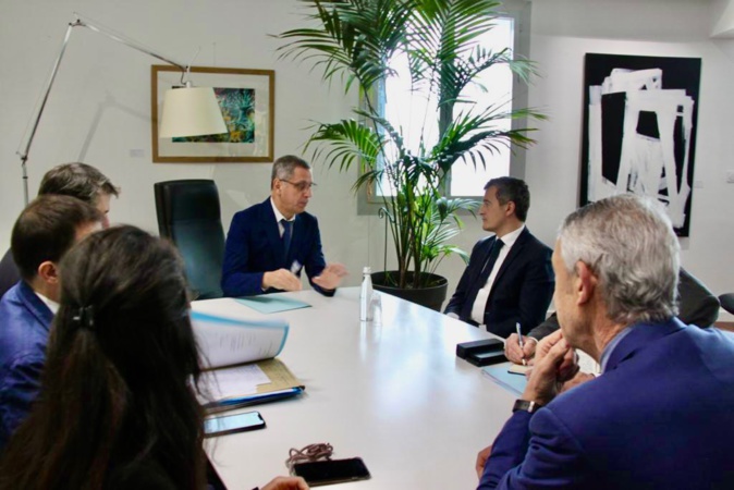 La rencontre de ce vendredi à la mairie de Bastia La rencontre de ce vendredi à la mairie de Bastia