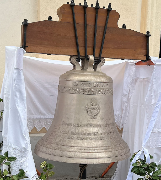 "Yvette Leonardi", une nouvelle cloche pour l'église Saint-Antoine de Figarella