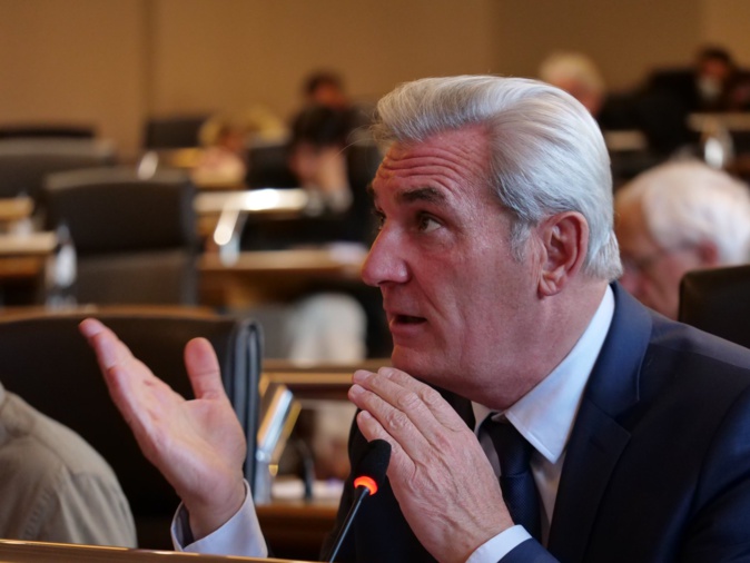 Xavier Lacombe a présenté les budgets primitifs de la CAPA ce lundi 21 mars Xavier Lacombe a présenté les budgets primitifs de la CAPA ce lundi 21 mars