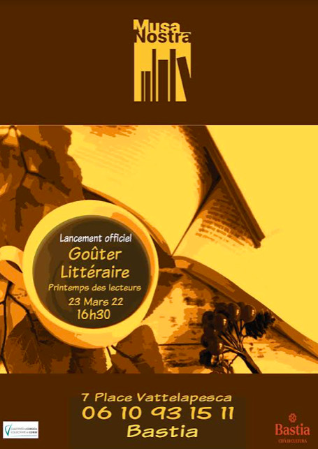 A Bastia, Musanostra organise son  premier goûter littéraire
