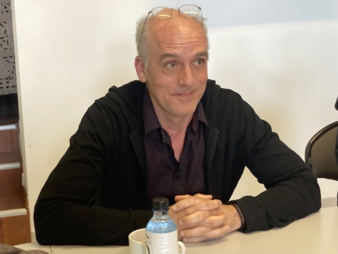 Philippe Poutou était à Ajaccio ce mercredi 23 mars. Photo : Julia Sereni Philippe Poutou était à Ajaccio ce mercredi 23 mars. Photo : Julia Sereni