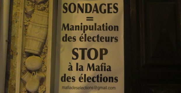 Elections municipales : Affiches anti-sondage placardées dans les rues de Bastia