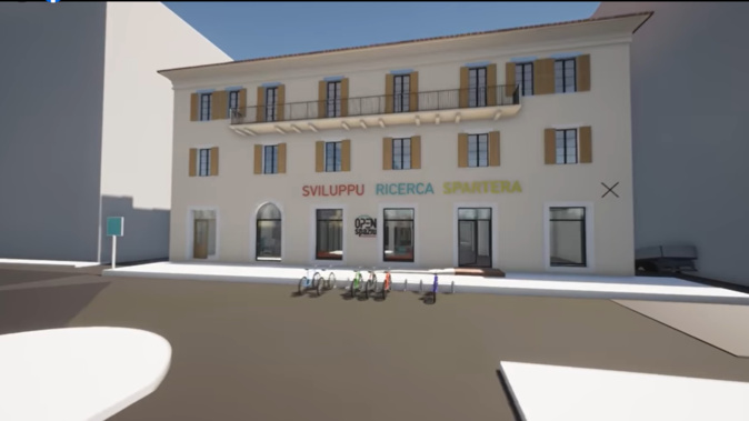 Une idée de ce à quoi pourrait ressembler l'Open Spaziu dès septembre 2022. Une idée de ce à quoi pourrait ressembler l'Open Spaziu dès septembre 2022.