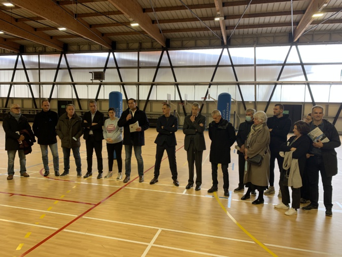 Inauguration du nouveau "Pepito Ferretti" par les élus et clubs sportifs Inauguration du nouveau "Pepito Ferretti" par les élus et clubs sportifs
