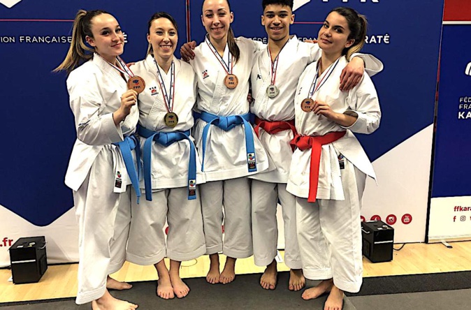 Une belle moisson de médailles pour les karatékas ajacciens Une belle moisson de médailles pour les karatékas ajacciens