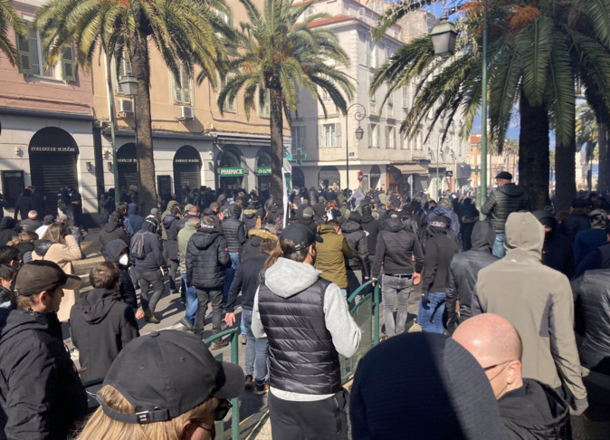 Yvan Colonna : revivez le direct de la manifestation d’Ajaccio Yvan Colonna : revivez le direct de la manifestation d’Ajaccio