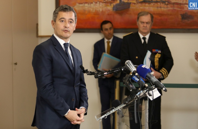 Gérald Darmanin à Ajaccio. Photo archives CNI - Michel Luccioni Gérald Darmanin à Ajaccio. Photo archives CNI - Michel Luccioni