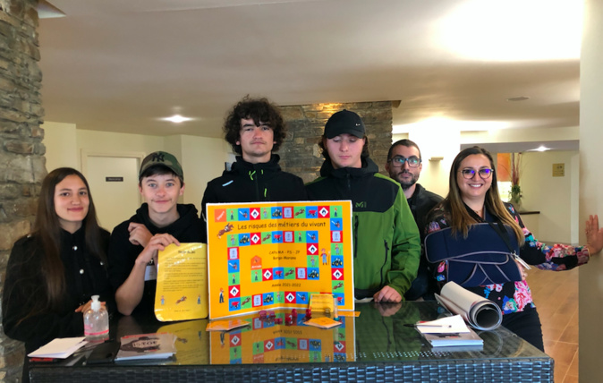 L'équipe gagnante de Borgo L'équipe gagnante de Borgo