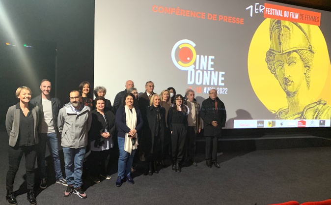 Les organisateurs de Cine Donne (CNI)