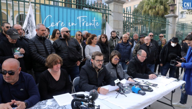 Présidentielle : Core in Fronte appelle au boycott de l'élection Présidentielle : Core in Fronte appelle au boycott de l'élection