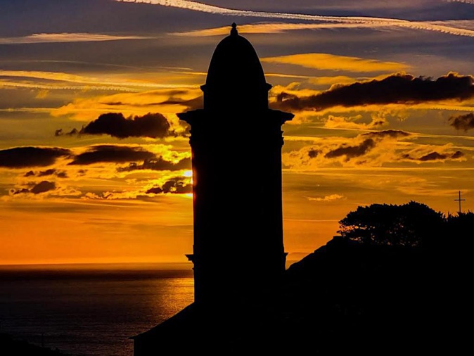 La photo du jour : Santa Maria Assunta di Brandu à l'alboru La photo du jour : Santa Maria Assunta di Brandu à l'alboru